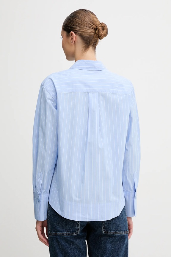 Odzież Dkny koszula bawełniana DJ5W2129 niebieski