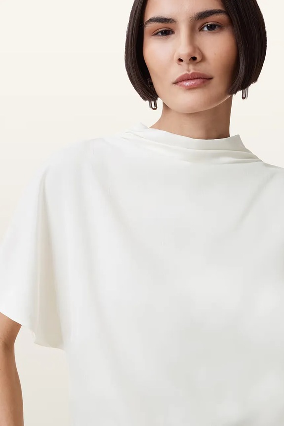 AllSaints női blúz LESLIE W024PD fehér AA00