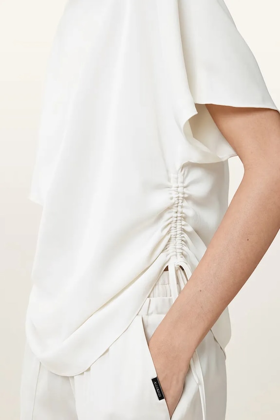 AllSaints női blúz LESLIE fehér W024PD