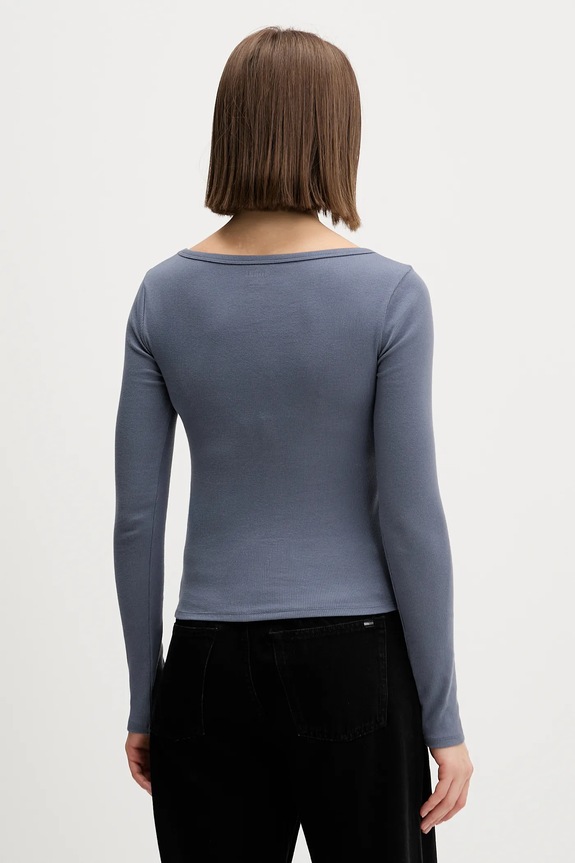 Ruházat Hollister Co. hosszú ujjú KI339.5067.201 kék