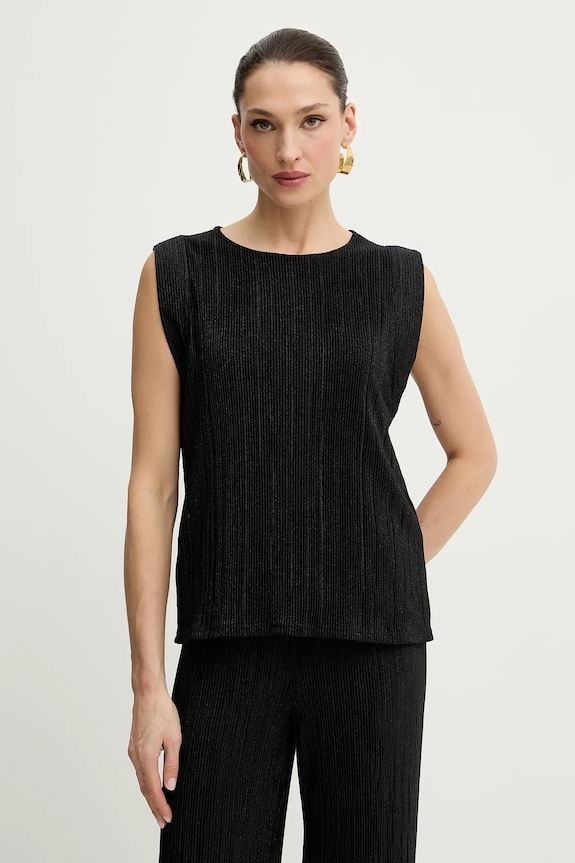 Morgan bluză model fin negru DIABOLO