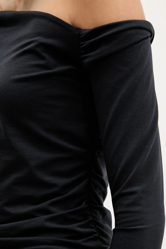 Μακρυμάνικο Abercrombie & Fitch KI139.5885.900 μαύρο