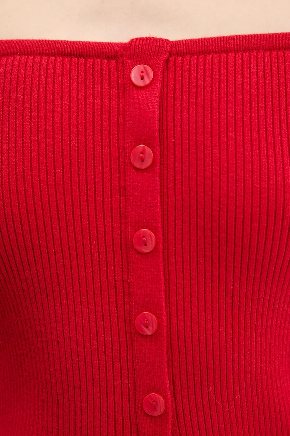 Abercrombie & Fitch felső KI150.5429.500 piros