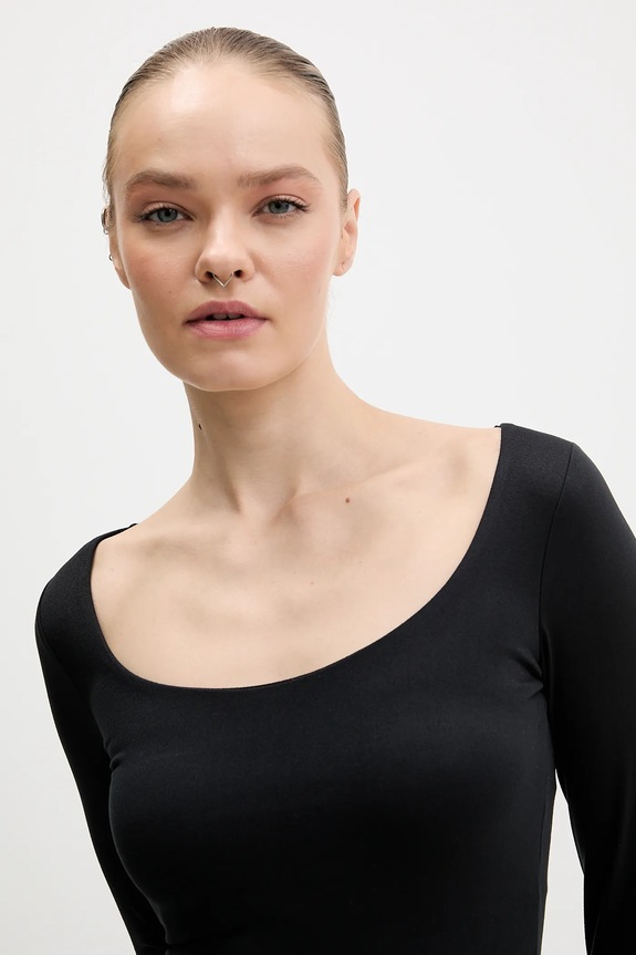 Majica dugih rukava Hollister Co. crna KI339.5285.900