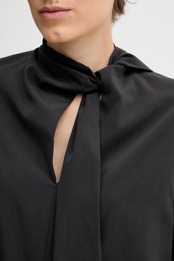 Sandro Ferrone bluză S165YBFCRUSCA negru