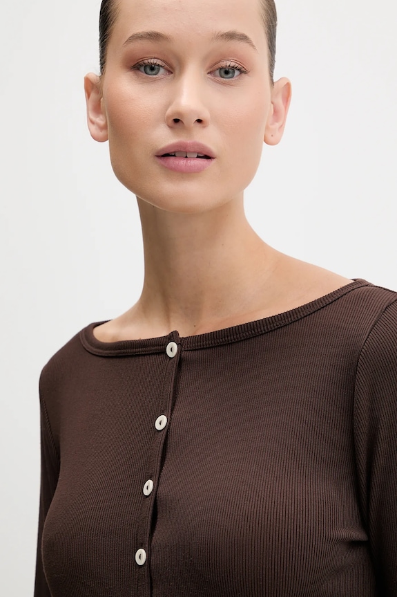 Abercrombie & Fitch bluză maro KI139.6181.480