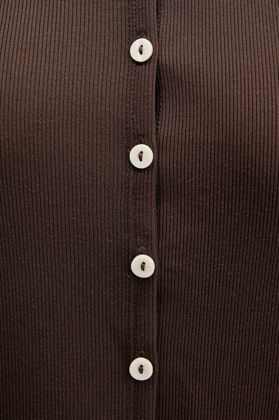 Abercrombie & Fitch bluză KI139.6181.480 maro