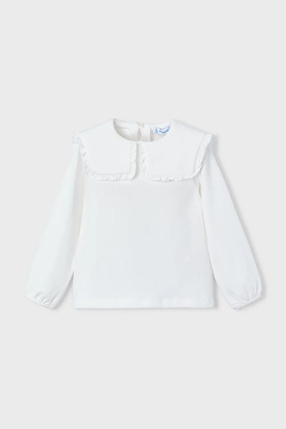 Mayoral bluzka 4134.6K.Mini.9BYA beżowy AW25