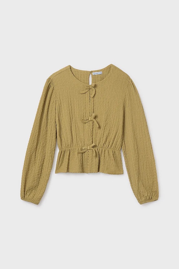 Блузка Mayoral 7032.8C.Junior.9BYA зелёный AW25