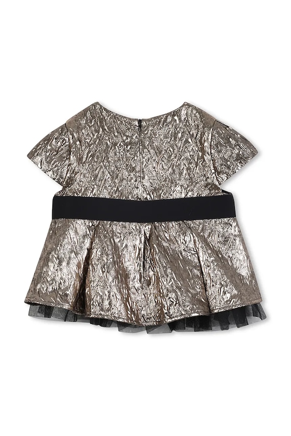 Dievča Detská blúzka Karl Lagerfeld Z30588.114.150 zlatá