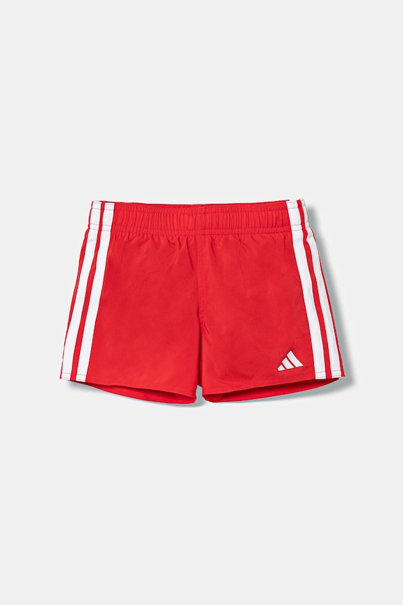 Detské plavkové šortky adidas Performance Planet friendly červená JX5038