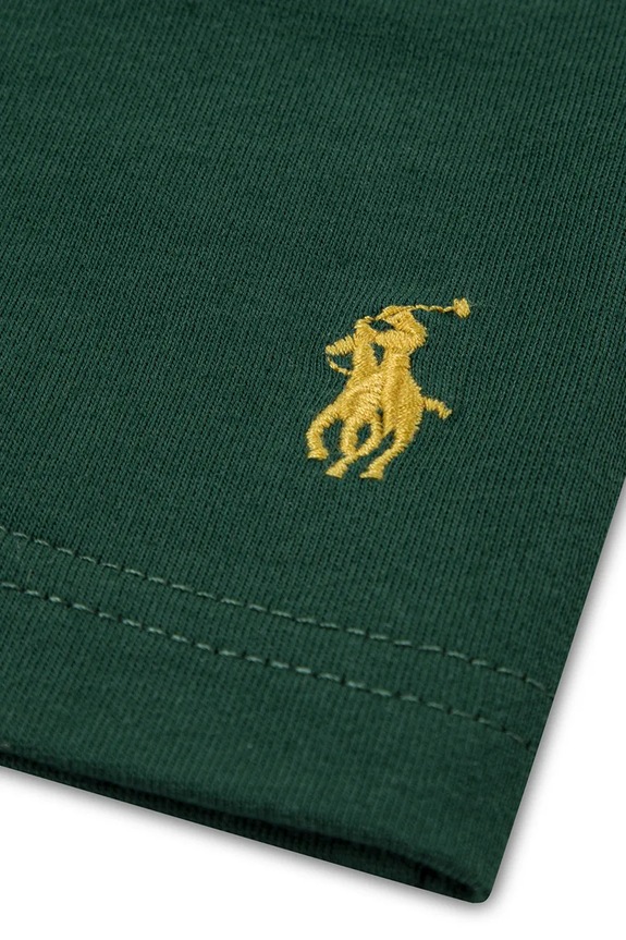 BIMBO Polo Ralph Lauren pigiama in lana bambino 8P0278 verde