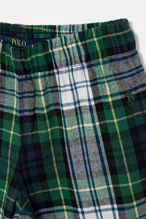 Detské bavlnené pyžamo Polo Ralph Lauren tmavomodrá 8P0282