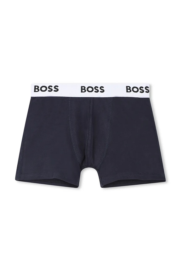 Chłopiec BOSS bokserki dziecięce 3-pack J52663.102.150 granatowy