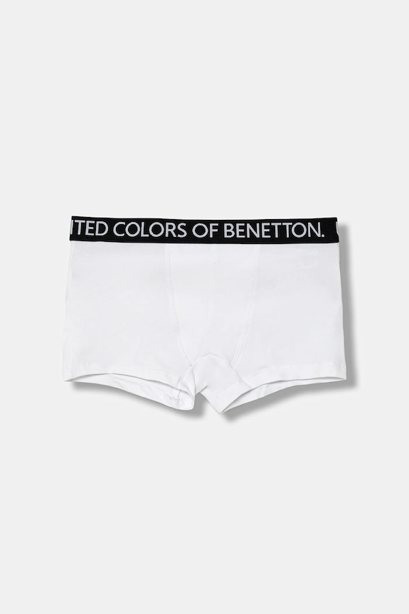 Dječje bokserice United Colors of Benetton 2-pack bez uzorka bijela 3OP80X230.G.Reprop.9BYA