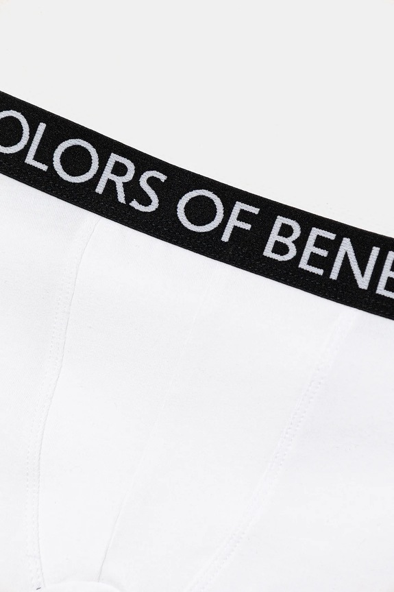 Dječaci Dječje bokserice United Colors of Benetton 2-pack 3OP80X230.G.Reprop.9BYA bijela