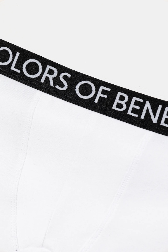 Dječaci Dječje bokserice United Colors of Benetton 2-pack 3OP80X230.G.Reprop.9BYA bijela