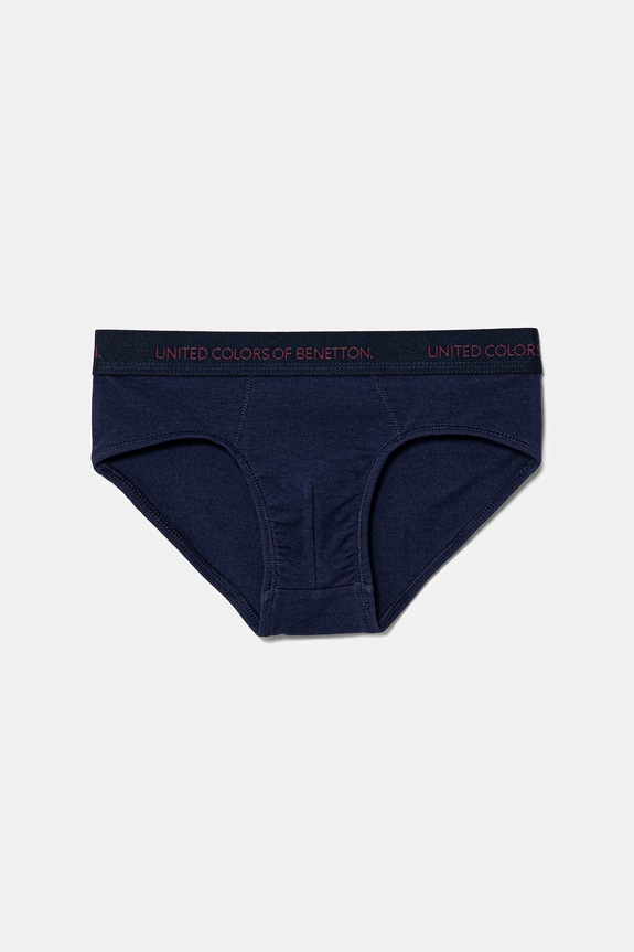 Dječje slip gaćice United Colors of Benetton 2-pack 3VPS0S02T.G.seasonal mornarsko plava AW25