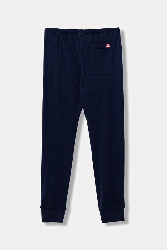 Παιδικές βαμβακερές πιτζάμες United Colors of Benetton 3VR50P08V.G.seasonal μπλε