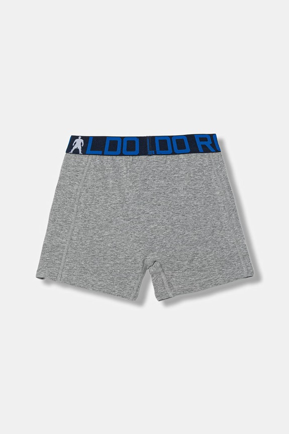 CR7 Cristiano Ronaldo bokserki dziecięce 3-pack 8413.51.2050 szary
