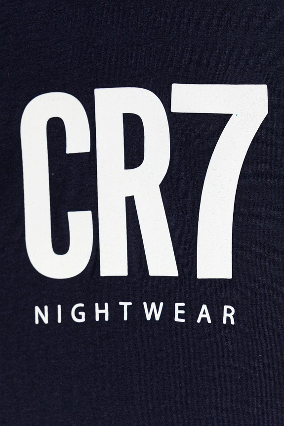 Αγορίστικα Παιδικές βαμβακερές πιτζάμες CR7 Cristiano Ronaldo 2-pack 8770.41.822 σκούρο μπλε