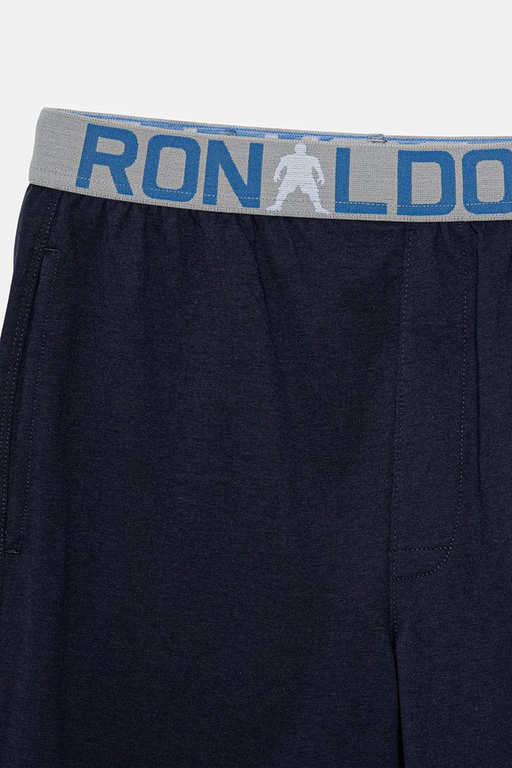 Παιδικές βαμβακερές πιτζάμες CR7 Cristiano Ronaldo 2-pack σκούρο μπλε 8770.41.822