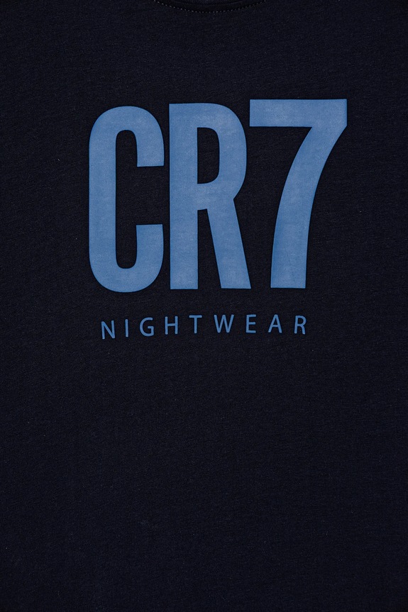 Αγορίστικα Παιδικές βαμβακερές πιτζάμες CR7 Cristiano Ronaldo 8770.42.755 σκούρο μπλε