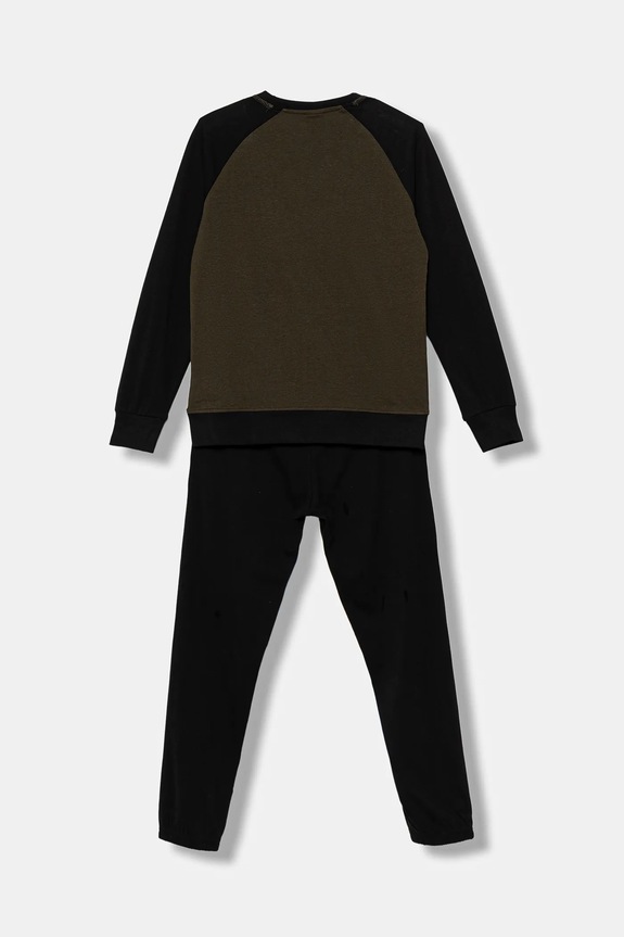 Dječja pamučna pidžama CR7 Cristiano Ronaldo 2-pack 8770.42.756 zelena AW25