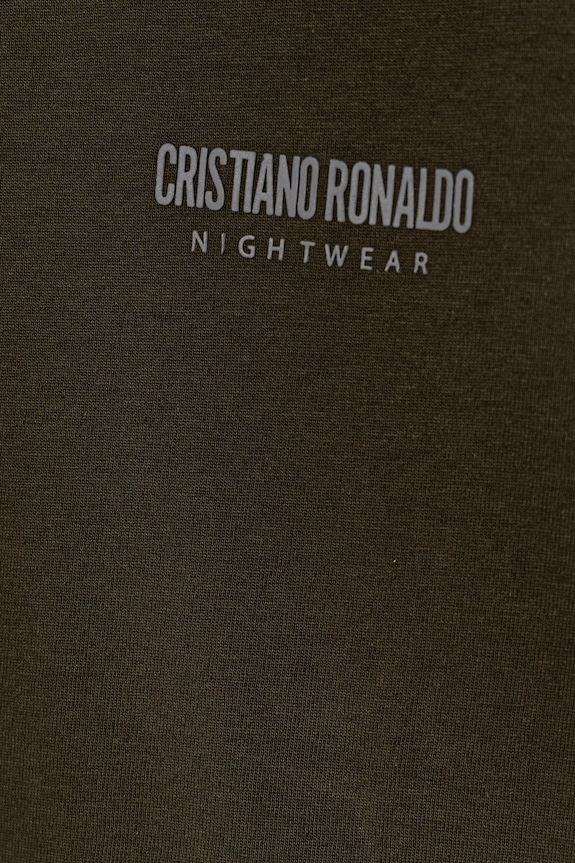 Dječaci Dječja pamučna pidžama CR7 Cristiano Ronaldo 2-pack 8770.42.756 zelena