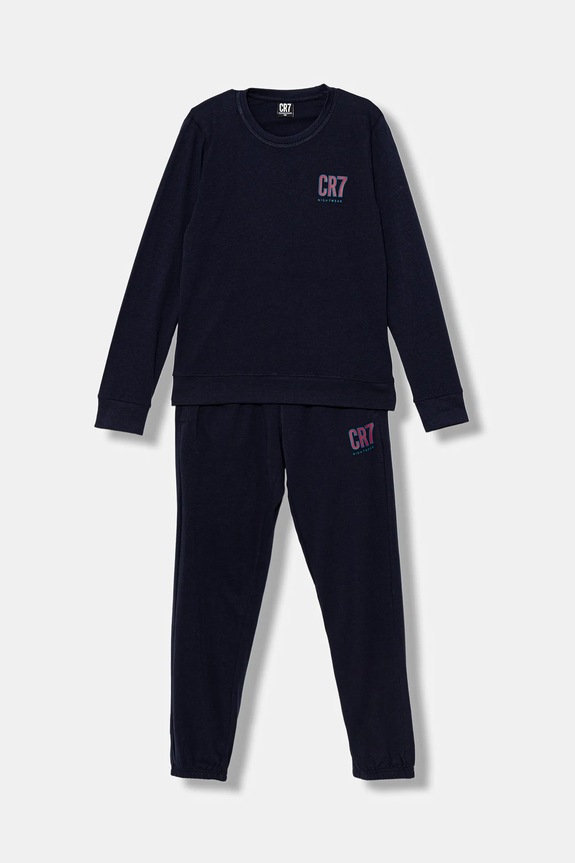 Dječja pamučna pidžama CR7 Cristiano Ronaldo 2-pack komplet mornarsko plava 8770.42.757