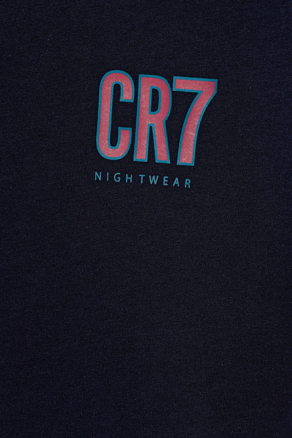 Dječaci Dječja pamučna pidžama CR7 Cristiano Ronaldo 2-pack 8770.42.757 mornarsko plava