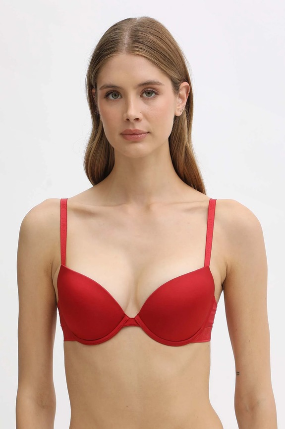 Бюстгальтер Emporio Armani Underwear ткань красный EW000379.AF10891