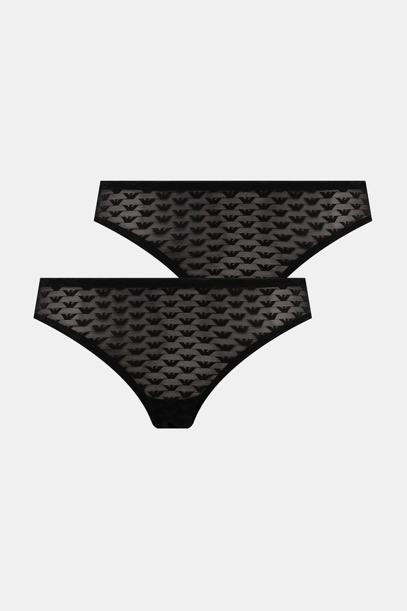 Kalhotky Emporio Armani Underwear 2-pack kalhotky černá EW000403.AF15358
