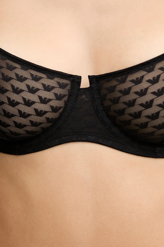 Ρούχα Σουτιέν Emporio Armani Underwear EW000440.AF15358 μαύρο