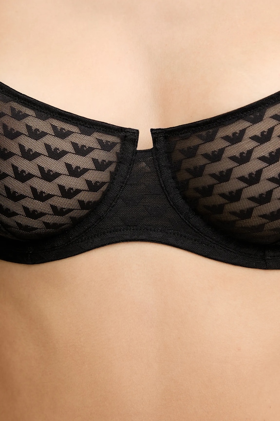 Ρούχα Σουτιέν Emporio Armani Underwear EW000440.AF15358 μαύρο