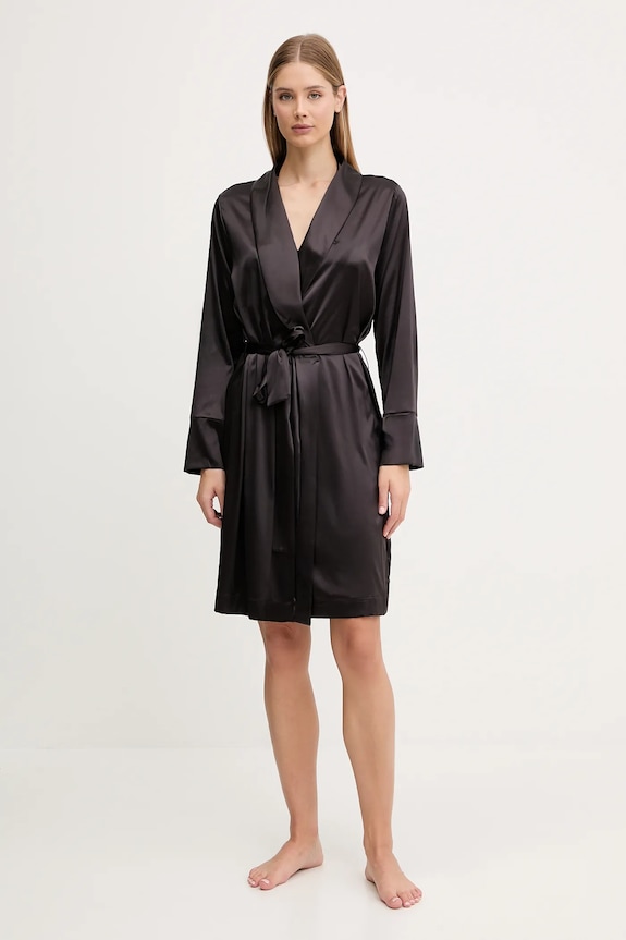 Župan Emporio Armani Underwear látka čierna EW001945.AF15351