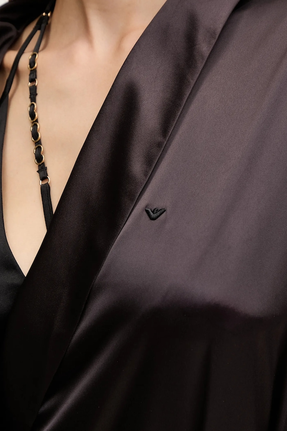 Župan Emporio Armani Underwear čierna EW001945.AF15351