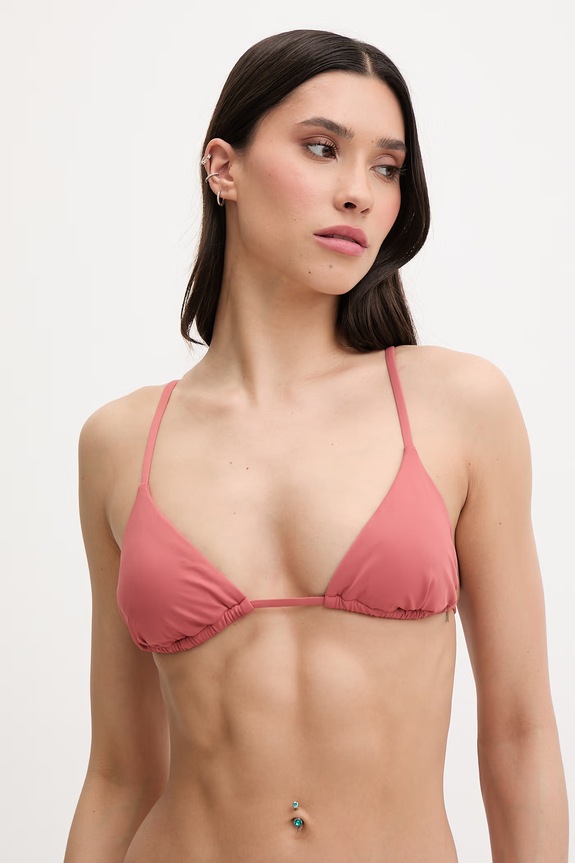 Calvin Klein plavková podprsenka dámska ružová LV00Q62697