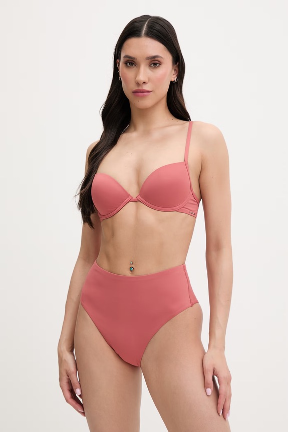 Calvin Klein sutien de baie pentru femei LV00Q62702 roz SS26
