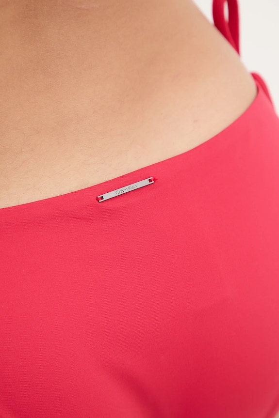 Calvin Klein chiloți de baie femei rosu LV00Q62704