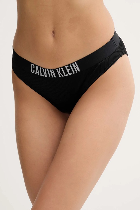 Plavkové nohavičky Calvin Klein spodný čierna LV00Q62752