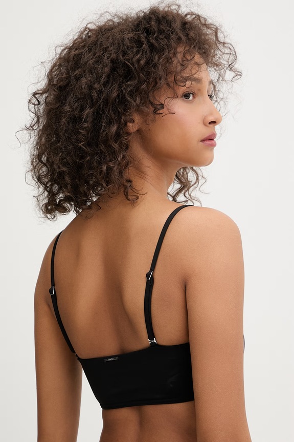 Odzież Calvin Klein biustonosz kąpielowy damski LV00Q62845 czarny