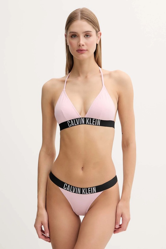 Odzież Calvin Klein brazyliany kąpielowe LV00Q62857 różowy
