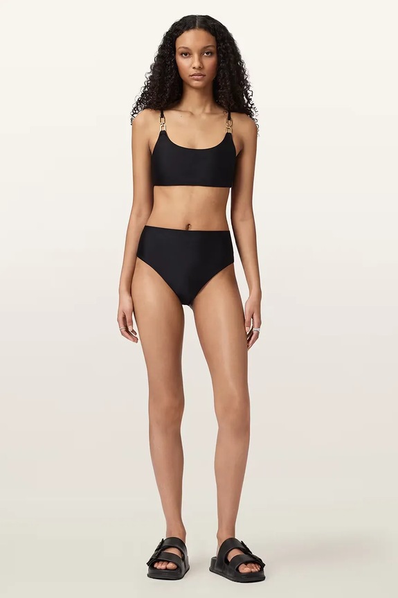 AllSaints plavkové nohavičky dámske TALARIA W019WC čierna