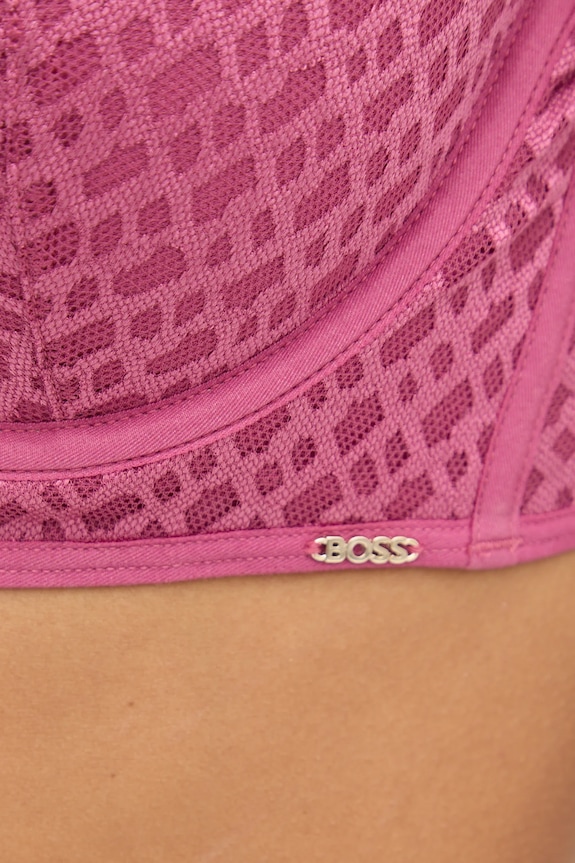 Podprsenka BOSS TRIANGLE B LACE 50520390 ružová