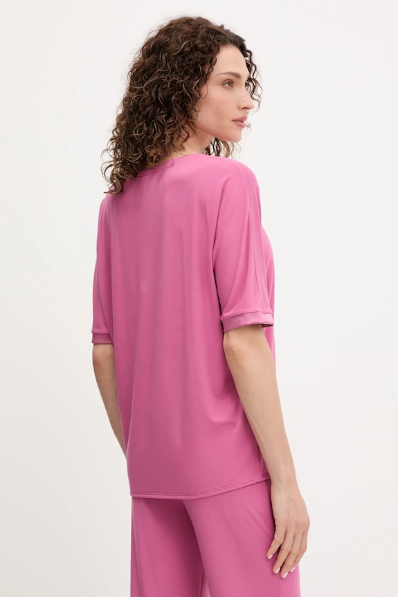 Îmbrăcăminte BOSS tricou BOSS Sheen_Top SL 50545569 roz