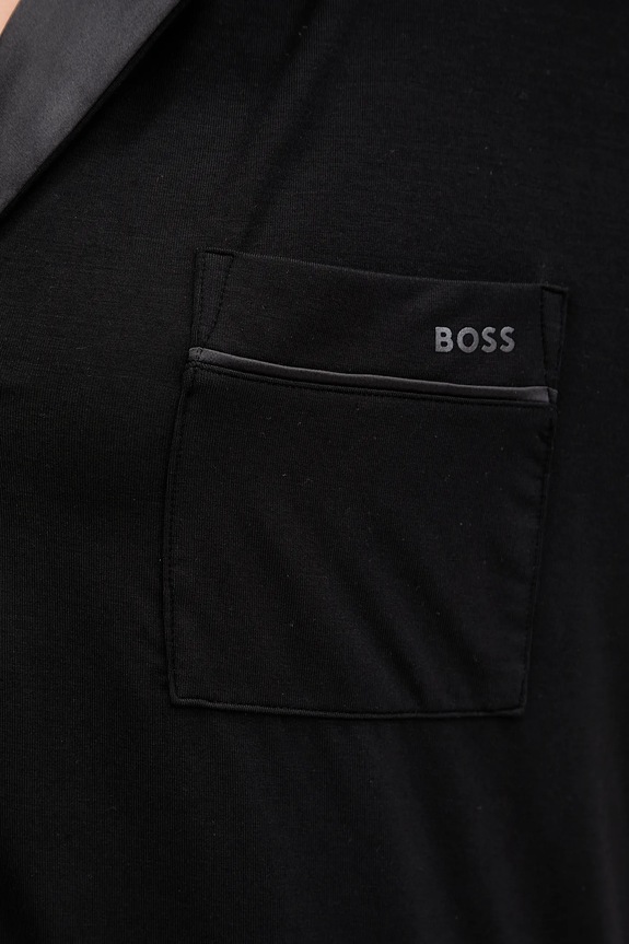 BOSS cămașă de pijama BOSS Sheen_Shirt 50545588 negru