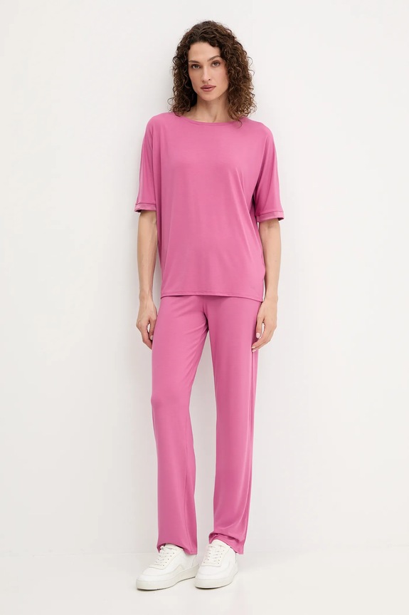 Tepláky BOSS BOSS Sheen_Pants 50545593 ružová AW25