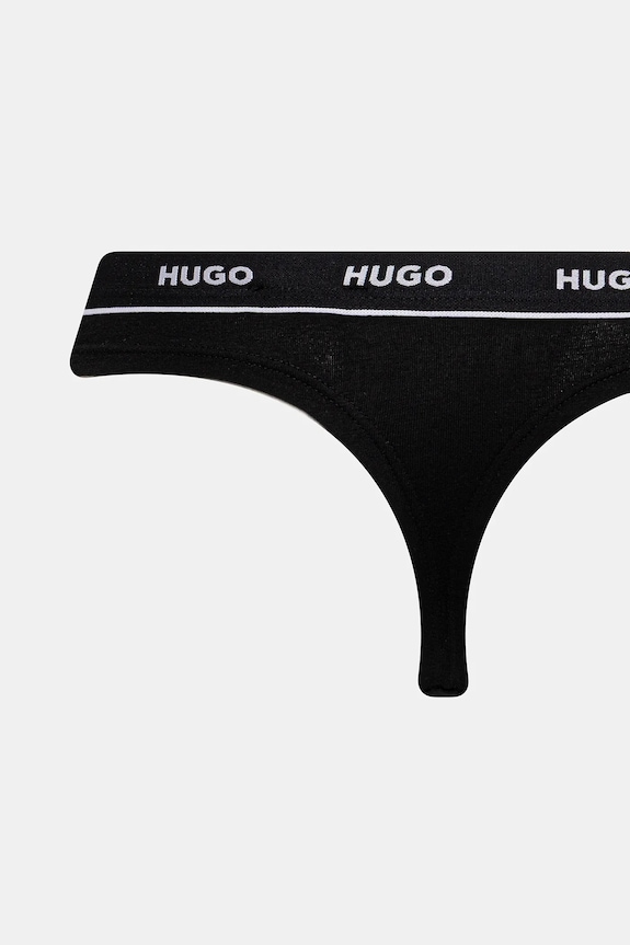 Tangá HUGO 3-pak TRIPLET THONG STRIPE 50545680