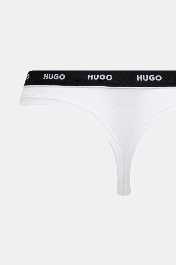 Tangá HUGO 3-pak TRIPLET THONG STRIPE 50545680